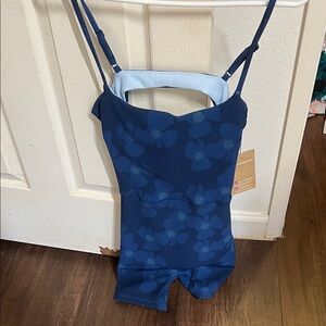 Stylish Blue Floral Jumpsuit